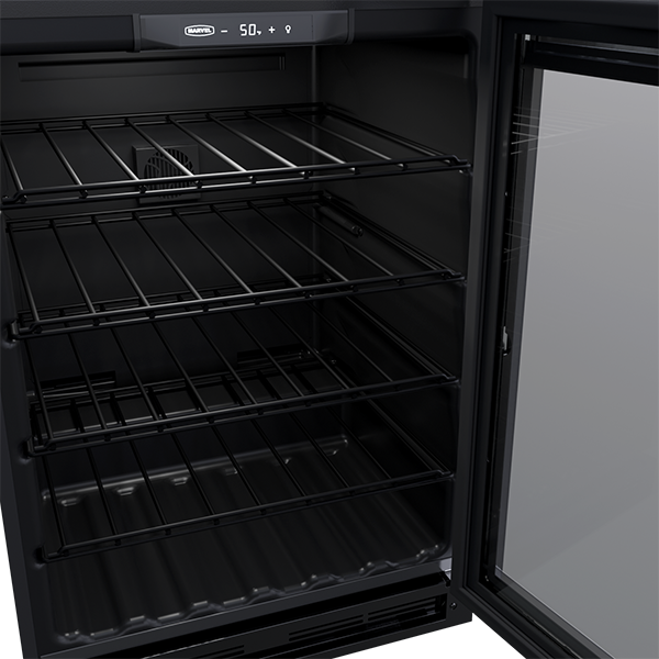 Marvel - 34.25 Inch 5.7 cu. ft Built In / Integrated Wine Fridge Refrigerator in Stainless - MLWC024-SG01A