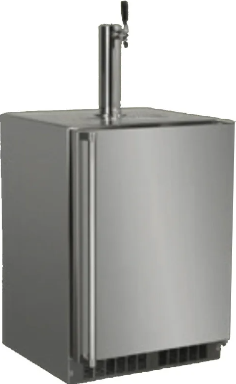 Marvel - 24 Inch 5.7 cu. ft  Portable Outdoor Dispenser Cabinet in Stainless - MOKR224-SS31A