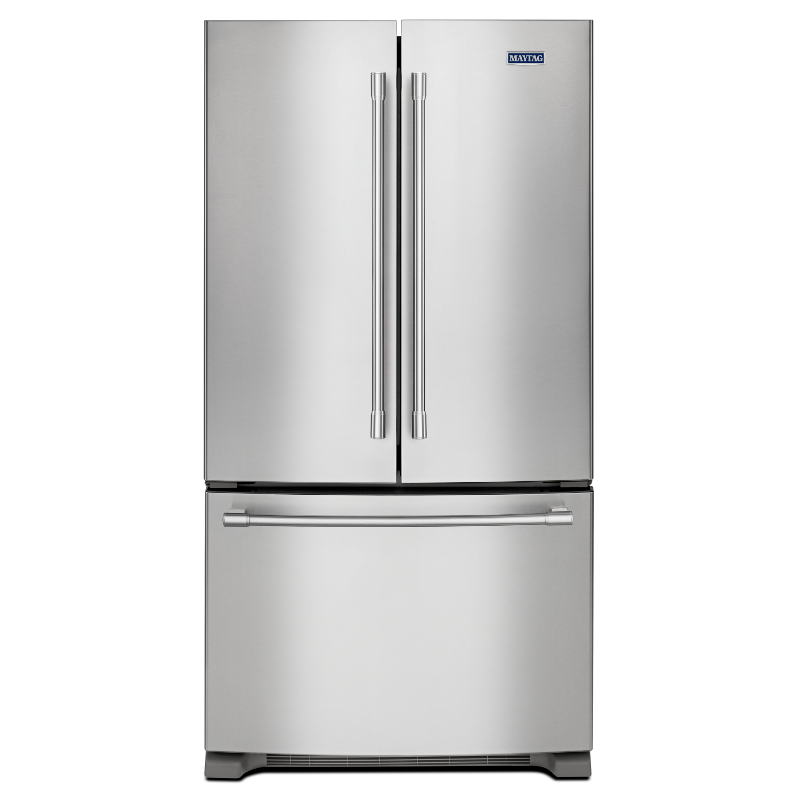 Maytag - 32.625 Inch 70.125 cu. ft French Door Refrigerator in Stainless - MRFF5033PZ