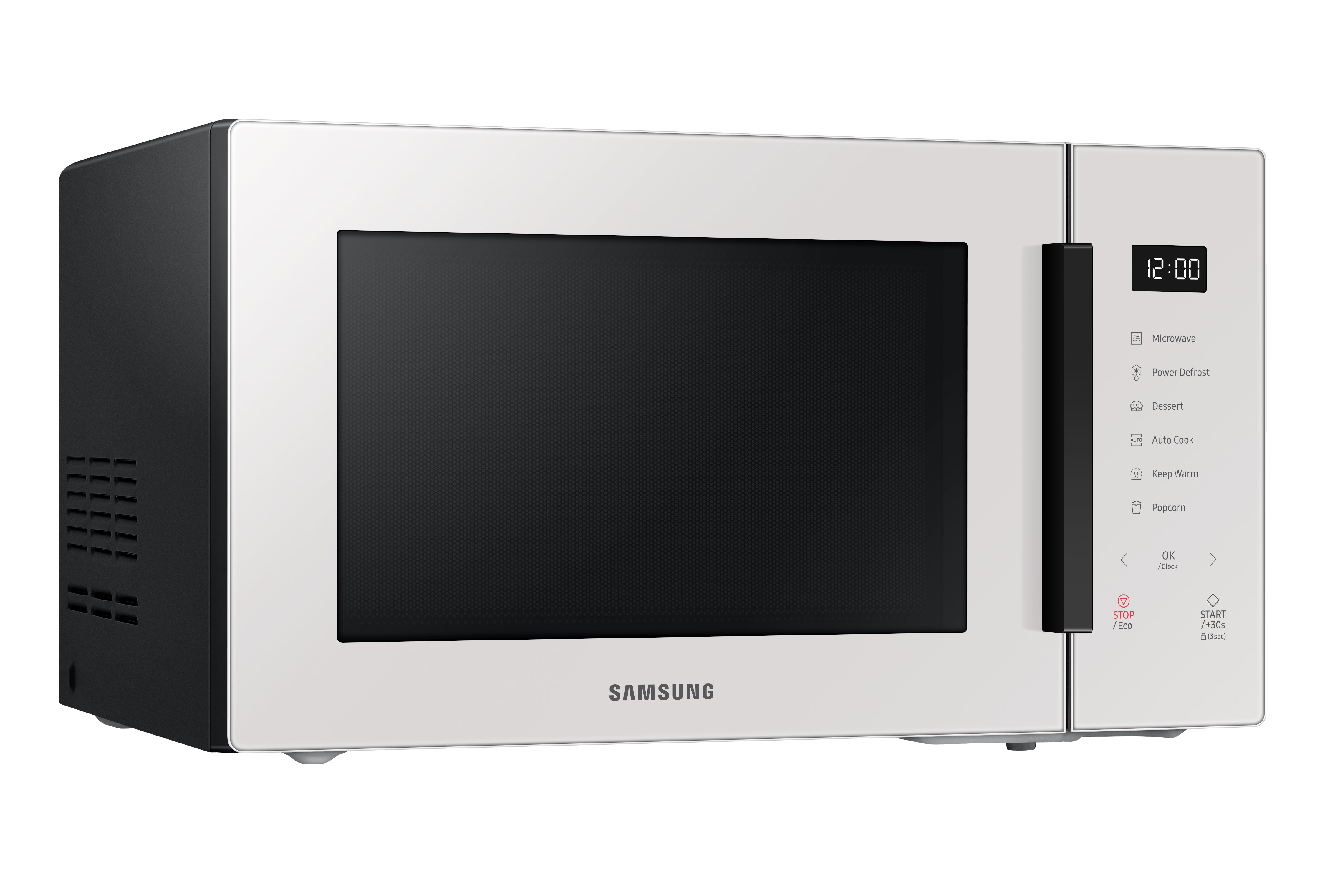 Samsung - 1.1 cu. Ft  Counter top Microwave in White - MS11T5018AE