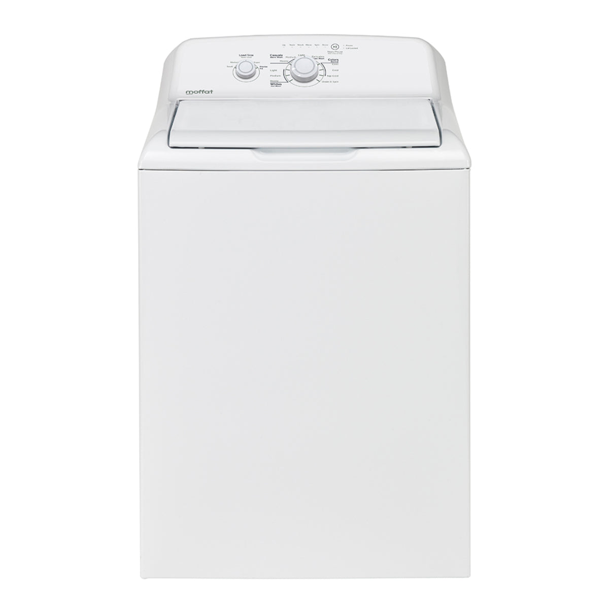 GE - 4.4 cu. Ft  Top Load Washer in White - MTW201BMRWW