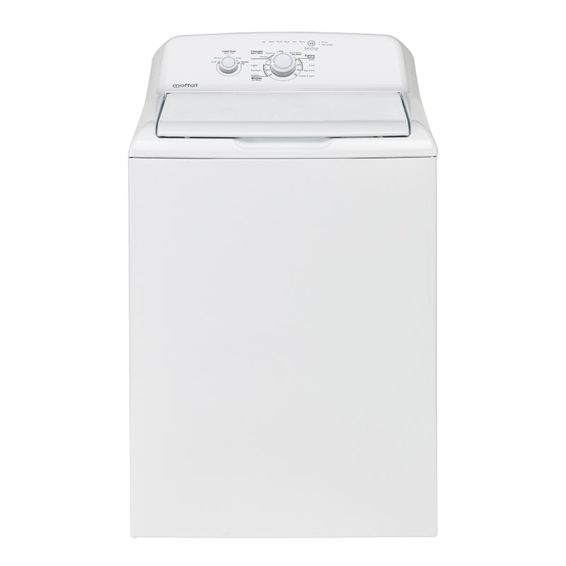 GE - 4.4 cu. Ft  Top Load Washer in White - MTW201BMRWW