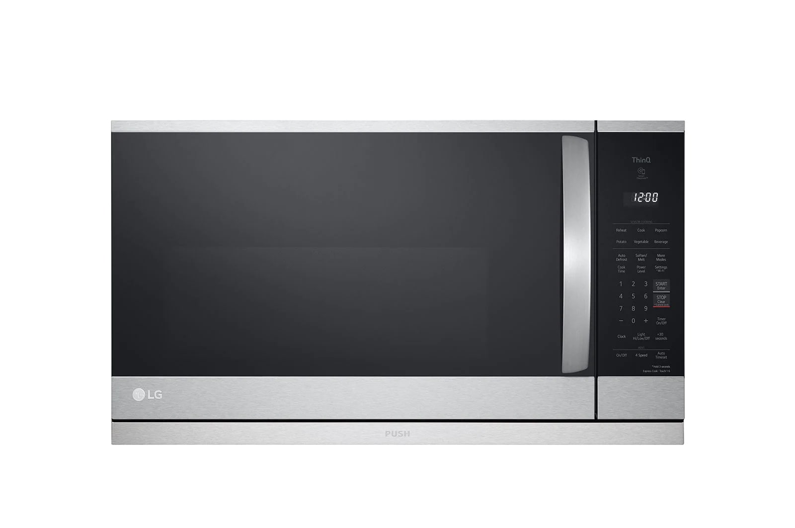LG - 2.1 cu. Ft  Over the range Microwave in Stainless - MVEL2125F