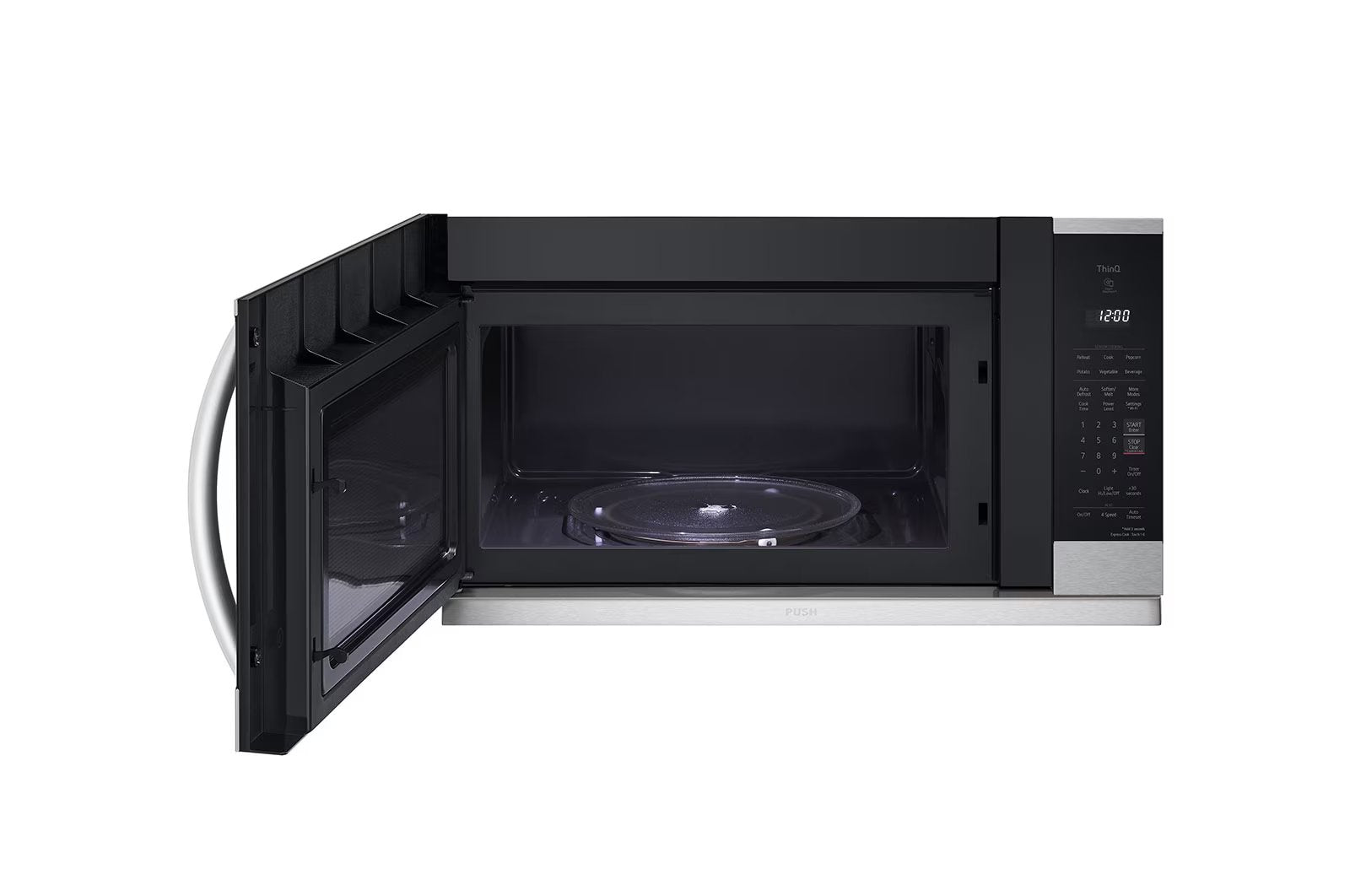 LG - 2.1 cu. Ft  Over the range Microwave in Stainless - MVEL2125F