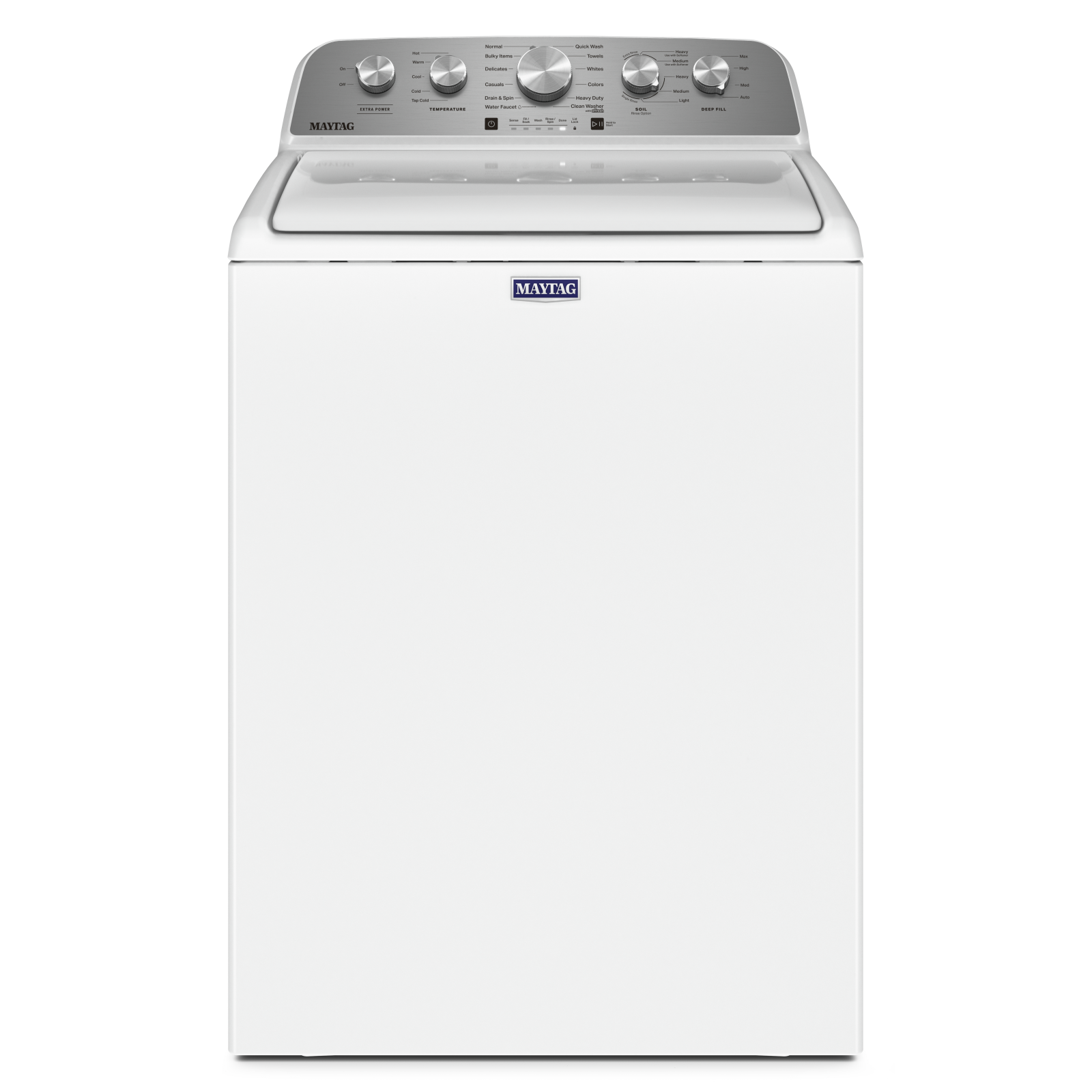 Maytag - 5.2 cu. Ft  Top Load Washer in White - MVW5035MW