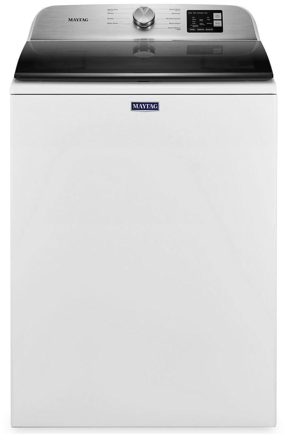 Maytag - 5.5 cu. Ft  Top Load Washer in White - MVW6200KW