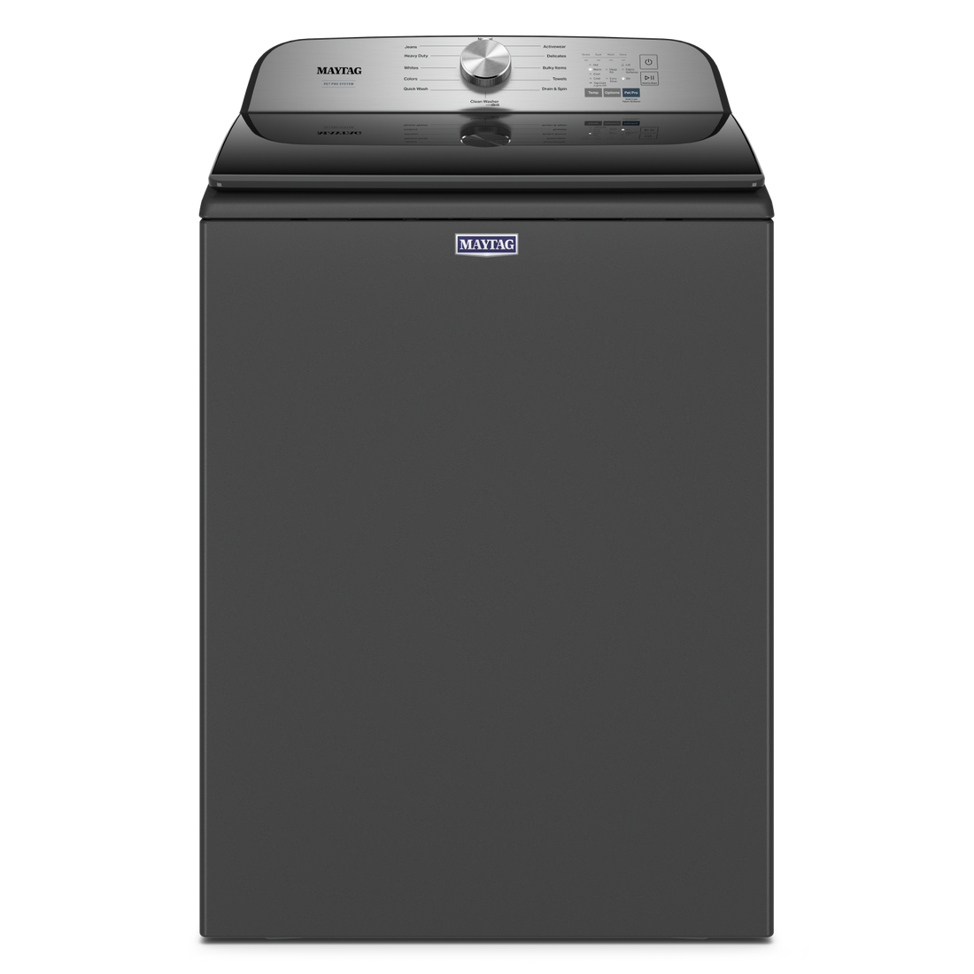 Maytag Pet Pro 5.4 cu. Ft Top Load Washer in Black MVW6500MBK