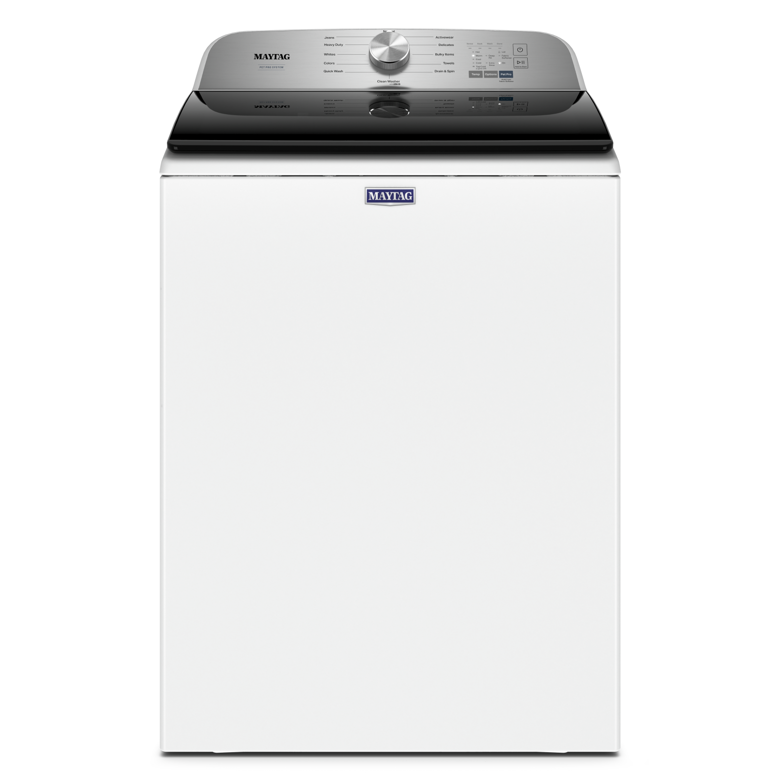 Maytag - 5.4 cu. Ft  Top Load Washer in White - MVW6500MW