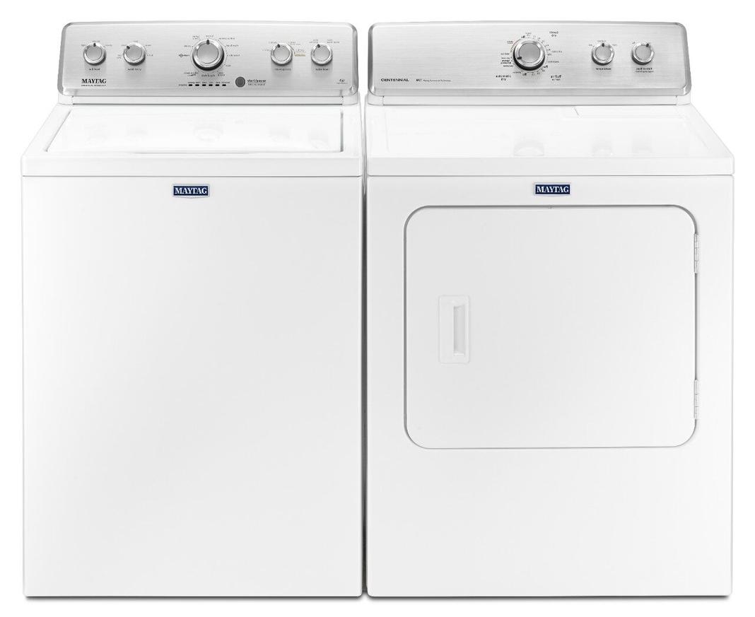 Maytag - 4.9 cu. Ft  Top Load Washer in White - MVWC565FW