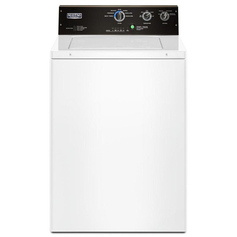 Maytag - 4 cu. Ft  Top Load Washer in White - MVWP575GW