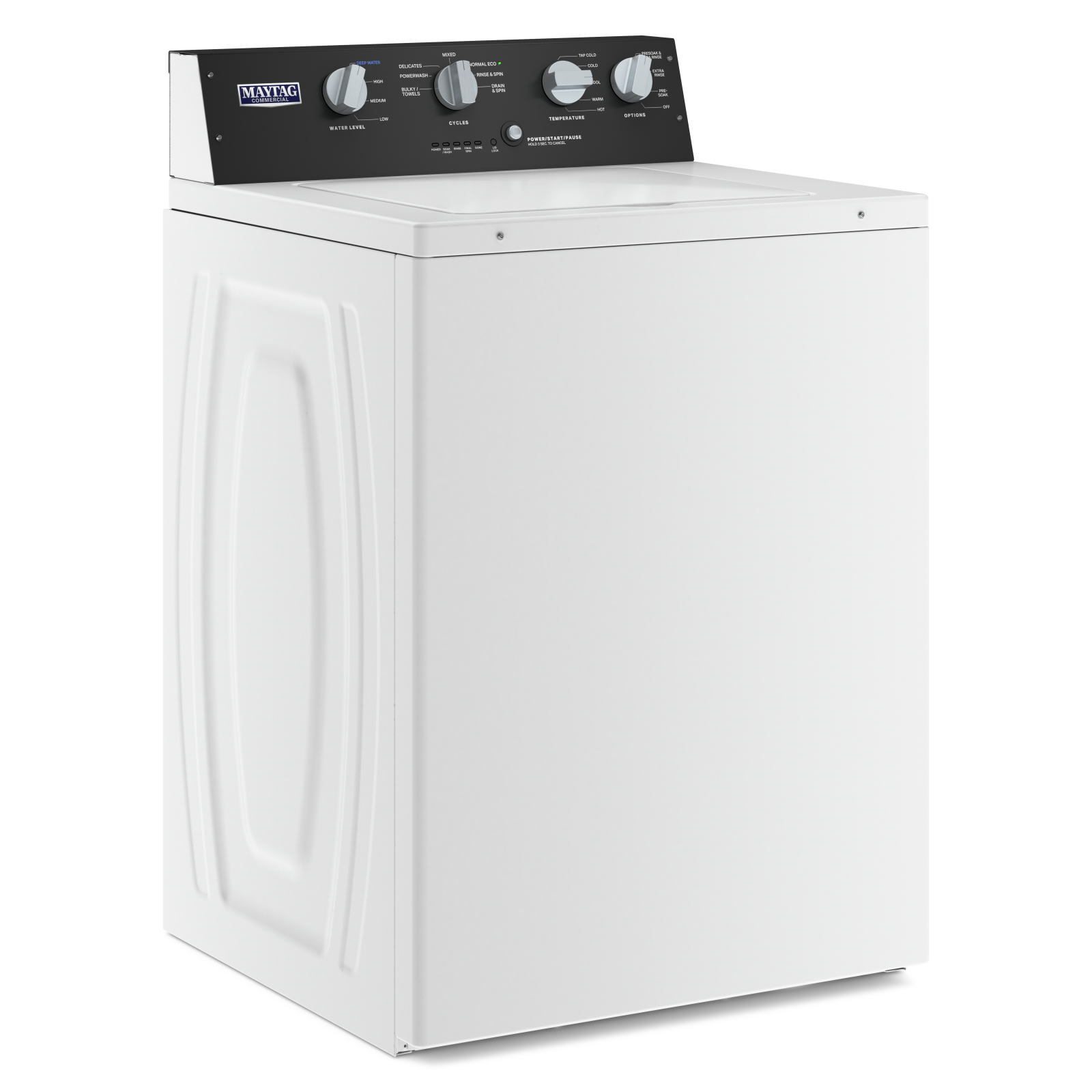 Maytag - 4 cu. Ft  Commercial Top Load Washer in White - MVWP586GW