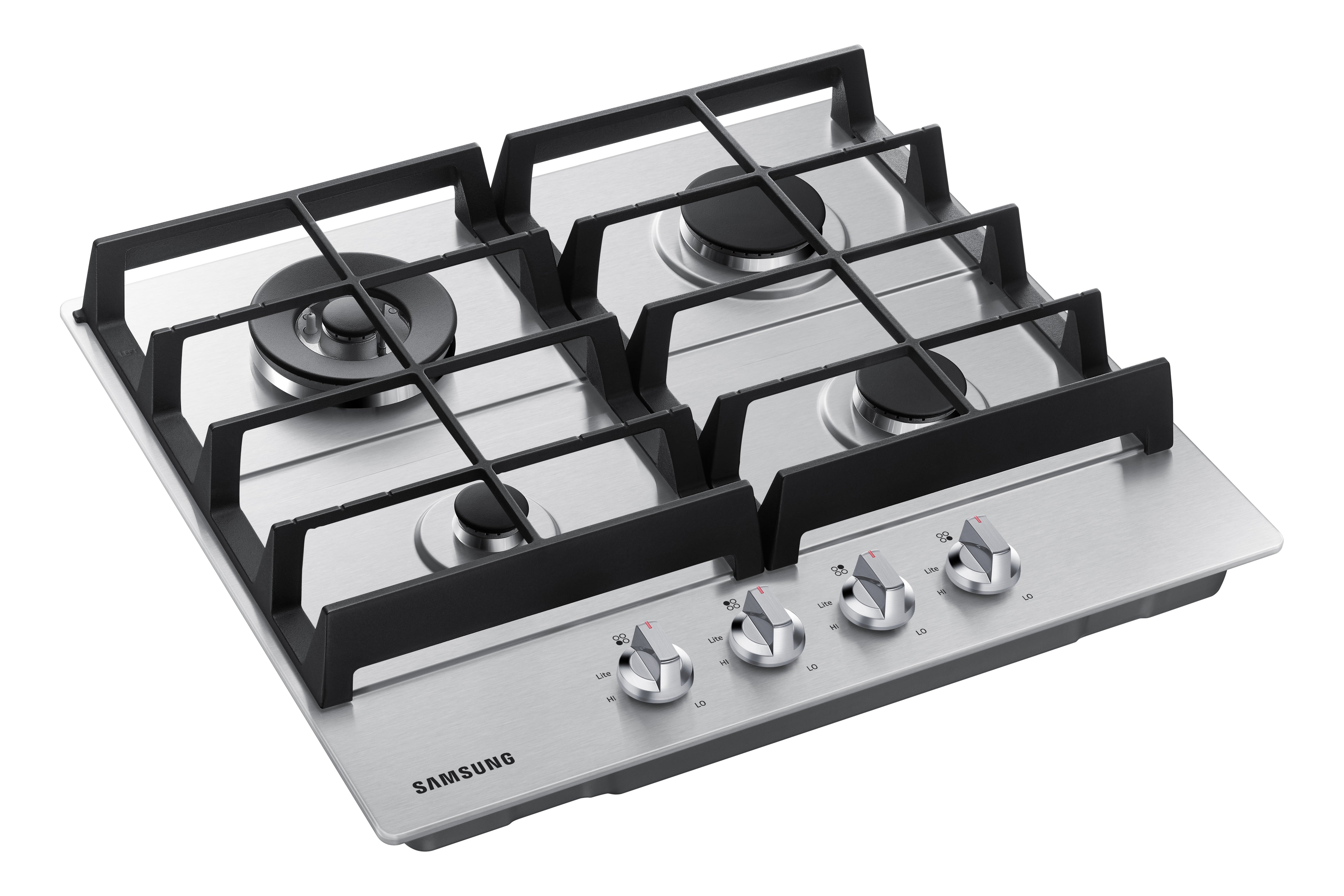 Samsung - 23.625 inch wide Gas Cooktop in Stainless - NA24T4230FS