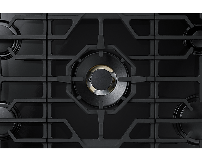 Samsung - 30 inch wide Gas Cooktop in Black Stainless - NA30N7755TG