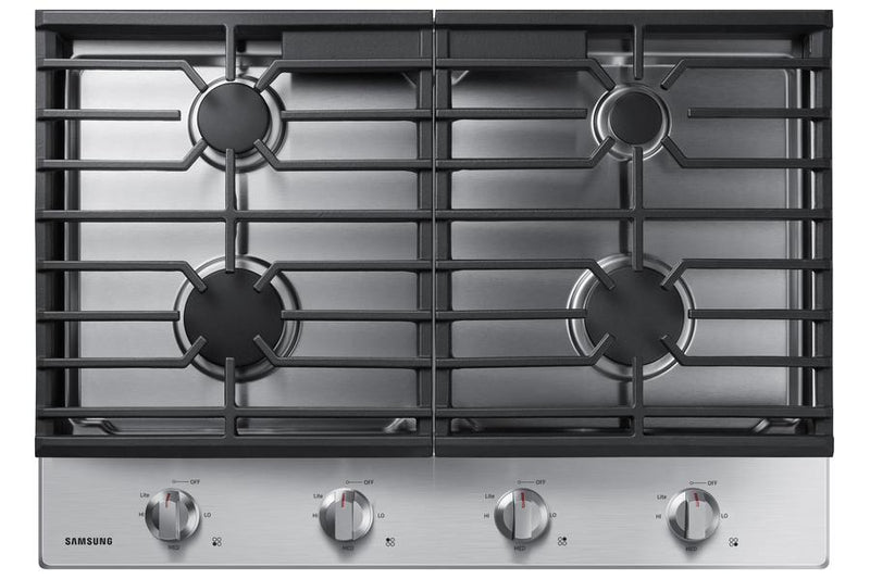 Samsung - 30 inch wide Gas Cooktop in Black - NA30R5310FS