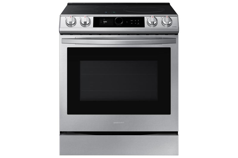 Samsung - Bespoke 6.3 cu. ft  Induction Range in Stainless - NE63T8911SS