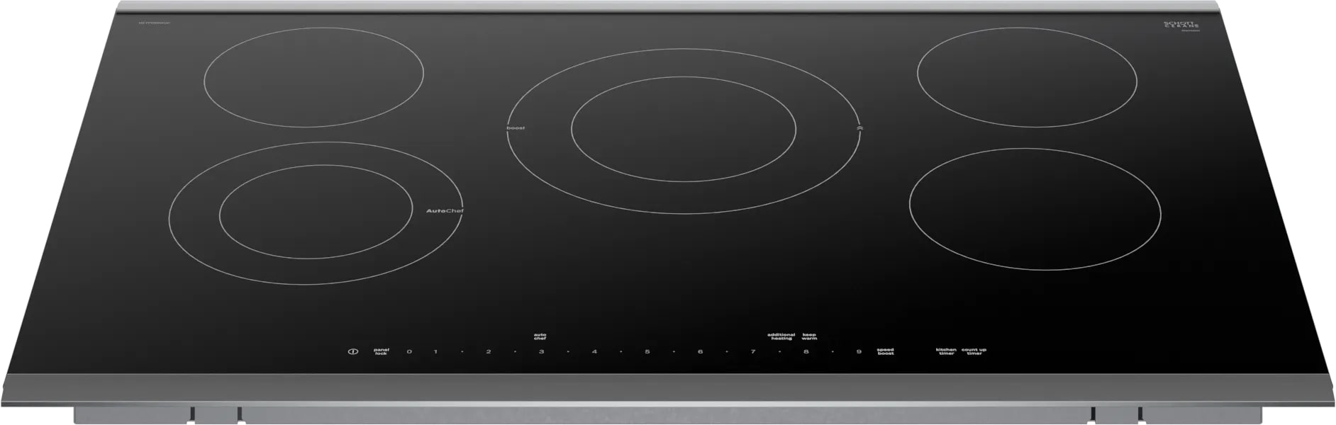Bosch - 31 inch wide Electric Cooktop in Black - NETP069SUC
