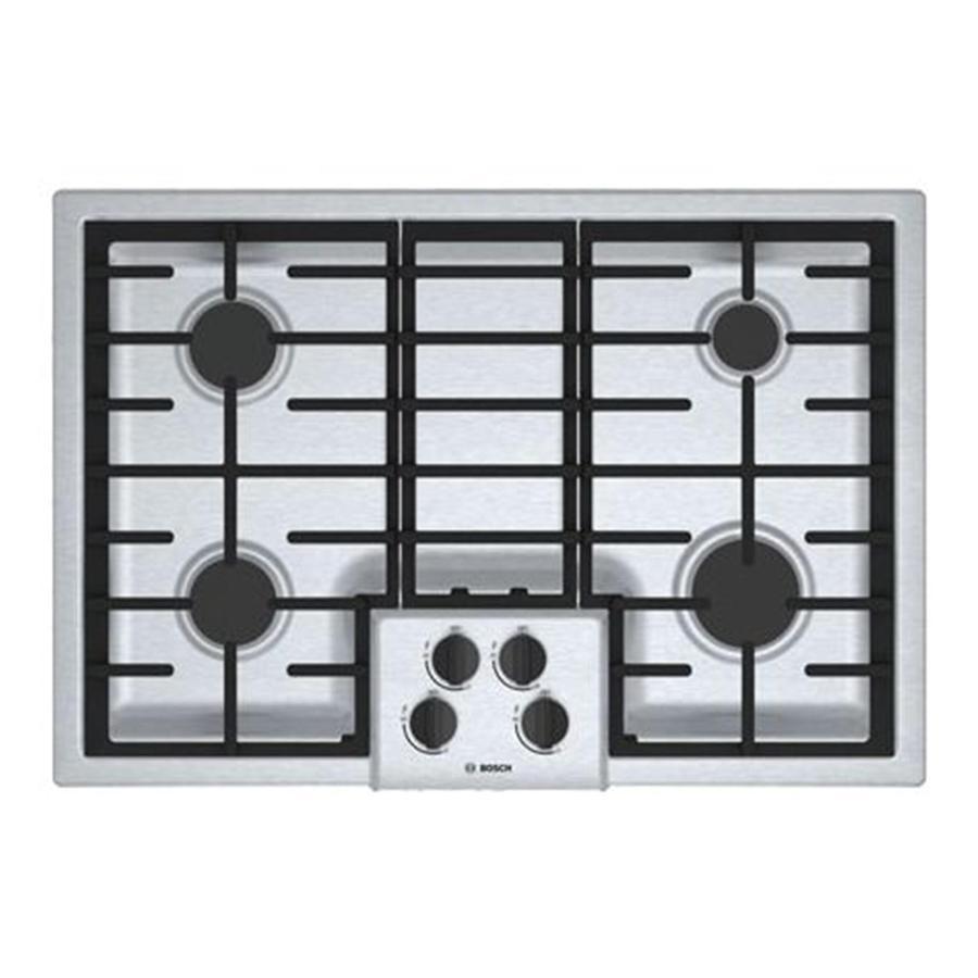 Bosch - 31 inch wide Gas Cooktop in Stainless - NGM5056UC