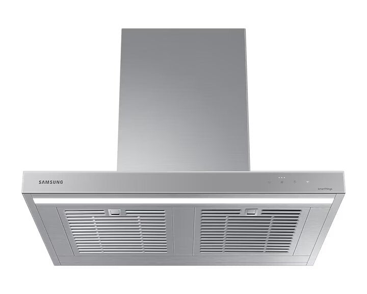 Samsung - 30 Inch 390 CFM Wall Mount and Chimney Range Vent in Grey - NK30CB600WCGAA