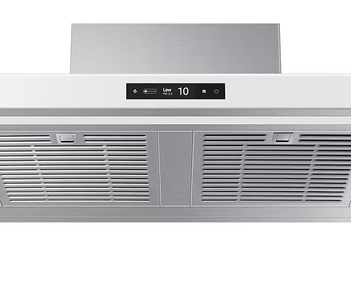 Samsung - 30 Inch 390 CFM Wall Mount and Chimney Range Vent in White - NK30CB700W12AA