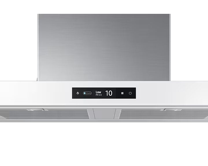 Samsung - 30 Inch 390 CFM Wall Mount and Chimney Range Vent in White - NK30CB700W12AA