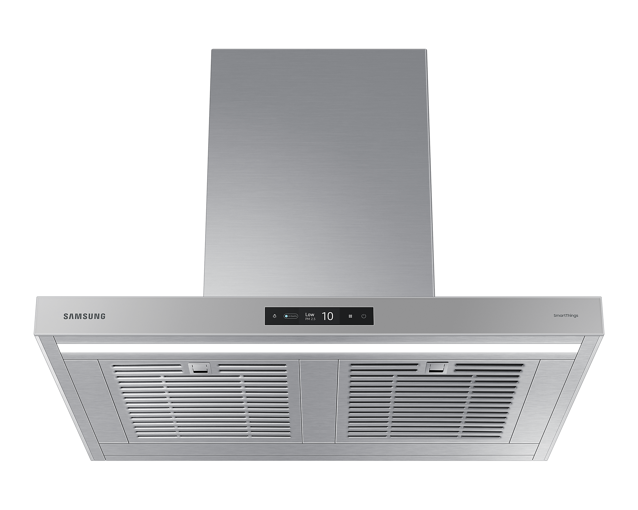Samsung - 30 Inch 390 CFM Wall Mount and Chimney Range Vent in Grey - NK30CB700WCGAA