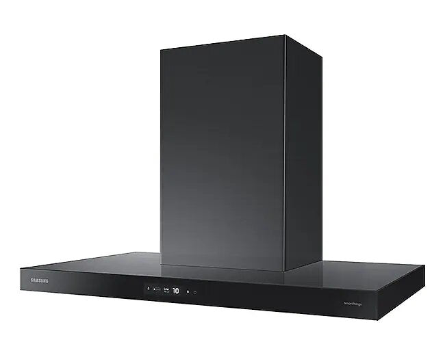 Samsung - 36 Inch 390 CFM Wall Mount and Chimney Range Vent in Black Stainless - NK36CB700W33AA