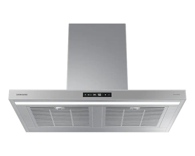 Samsung - 36 Inch 390 CFM Wall Mount and Chimney Range Vent in Grey - NK36CB700WCGAA