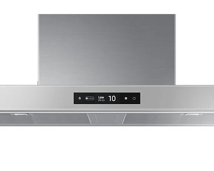 Samsung - 36 Inch 390 CFM Wall Mount and Chimney Range Vent in Grey - NK36CB700WCGAA