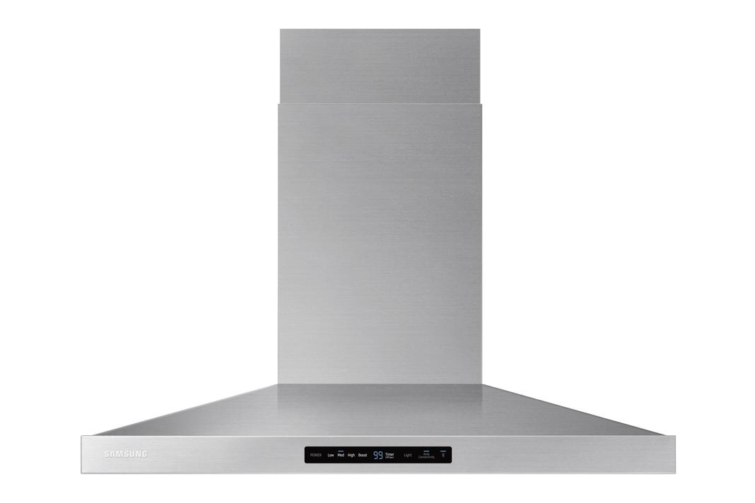 Samsung - 36 Inch 600 CFM Wall Mount and Chimney Range Vent in Stainless - NK36K7000WS
