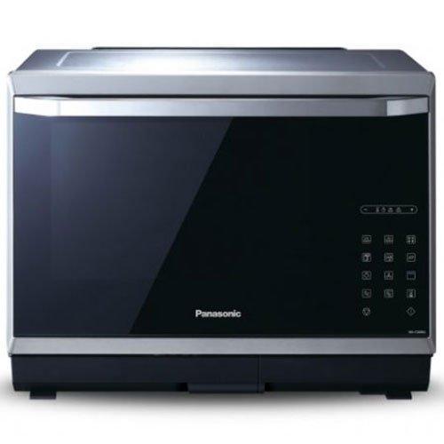 Panasonic - 1.1 cu. Ft  Counter top Microwave in Stainless steel - NNCS896S
