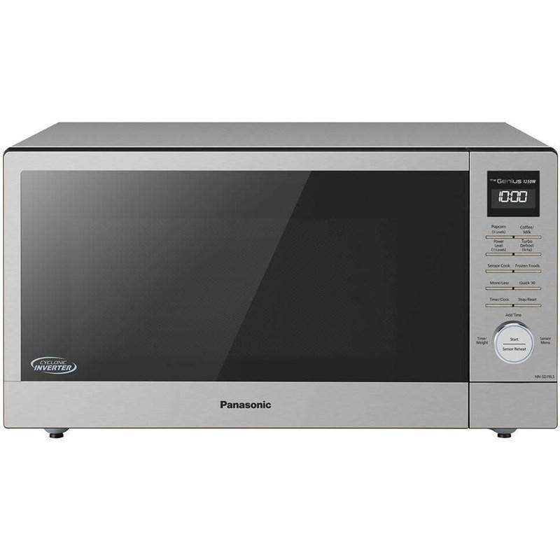 Panasonic - 1.6 cu. Ft  Counter top Microwave in Stainless - NNSD78LS