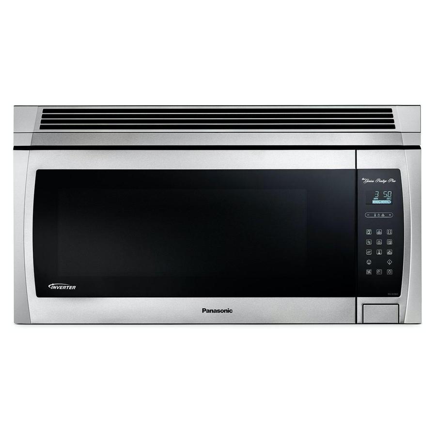 Panasonic - 2 cu. Ft  Over the range Microwave in Stainless - NNSE284S