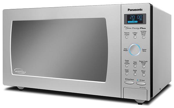 Panasonic - 1.6 cu. Ft  Counter top Microwave in Stainless steel - NNSE796S