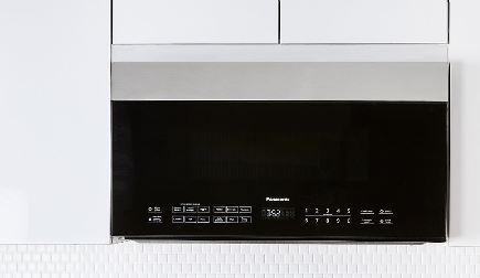 Panasonic - 1.9 cu. Ft Over the range Microwave in Stainless - NNSG158