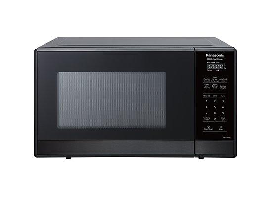 Panasonic - 0.9 cu. Ft  Counter top Microwave in Stainless/Black - NNSG448S