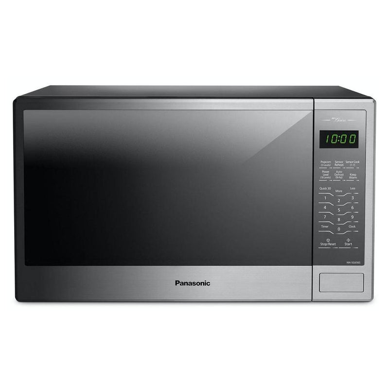 Panasonic - 1.3 cu. Ft  Counter top Microwave in Stainless - NNSG656S