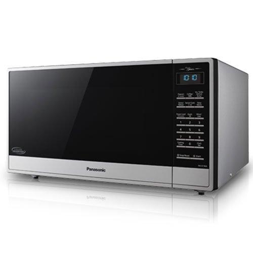 Panasonic - 1.6 cu. Ft  Counter top Microwave in Stainless steel - NNST785S