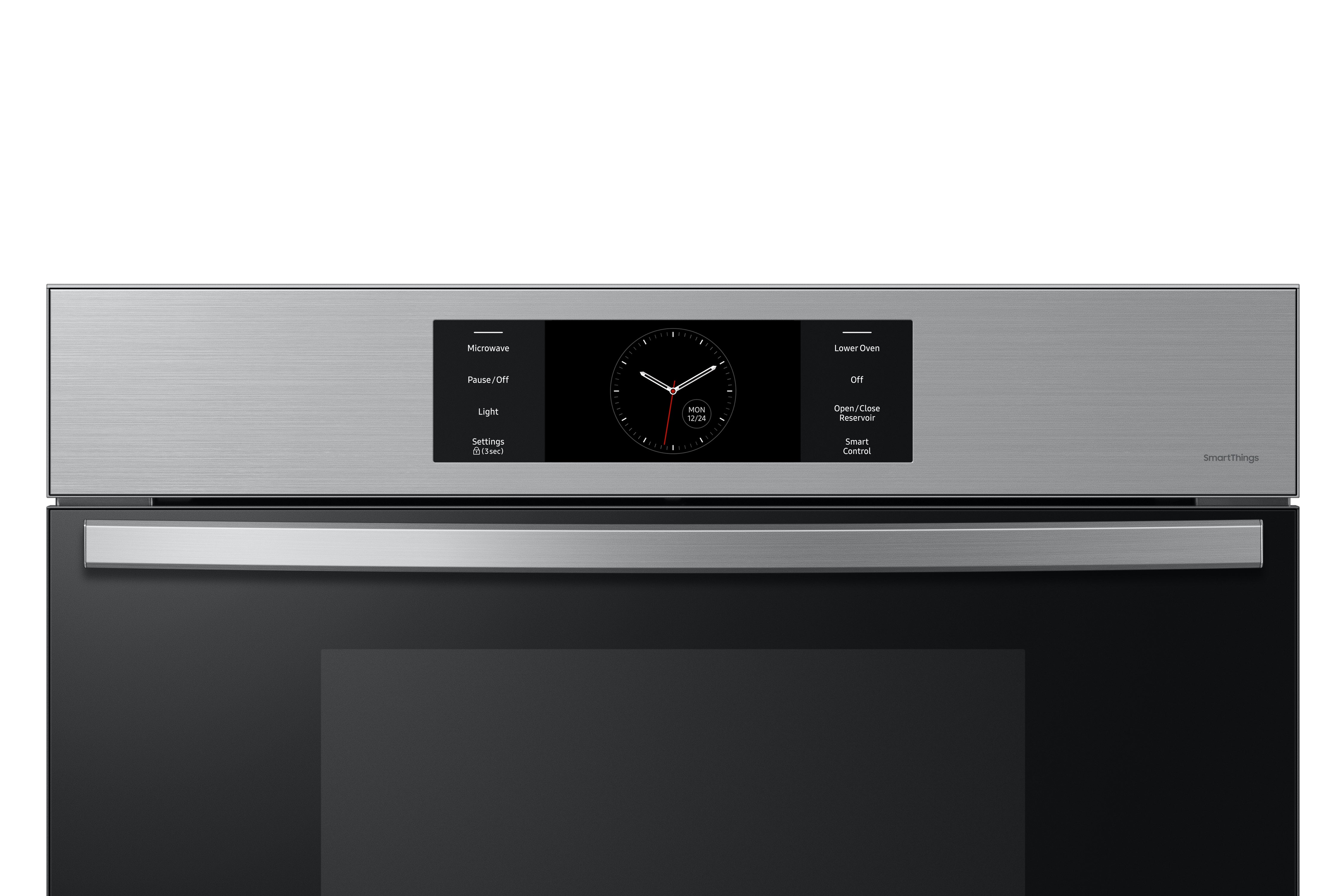 Samsung - 5.1 cu. ft Combination Wall Oven in Stainless - NQ70CG700DSRAA