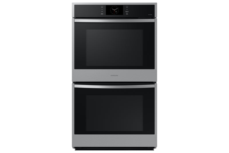 Samsung - 5.1 cu. ft Double Wall Oven in Silver - NV51CG600DSRAA
