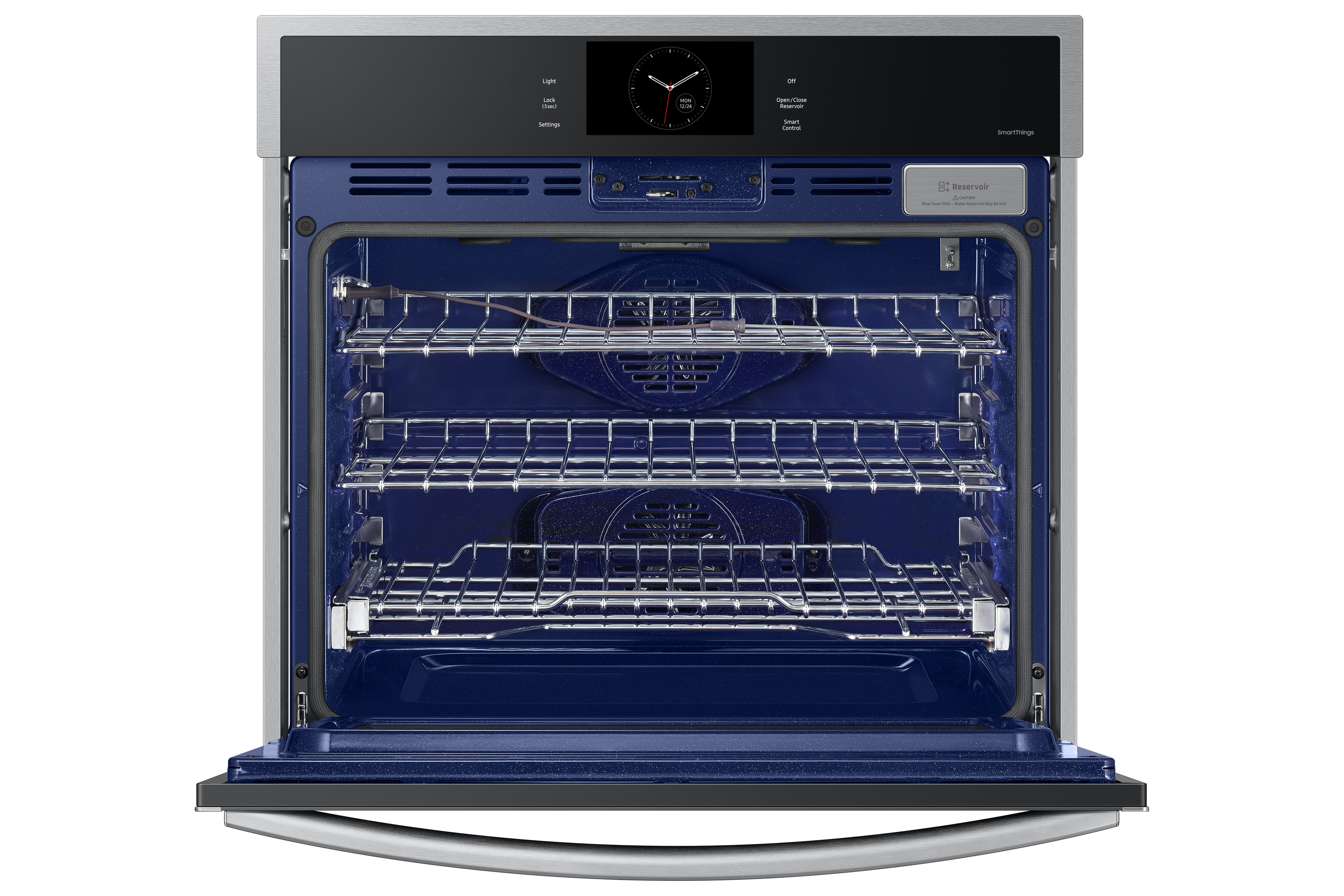 Samsung - 5.1 cu. ft Single Wall Oven in Stainless - NV51CG600SSRAA