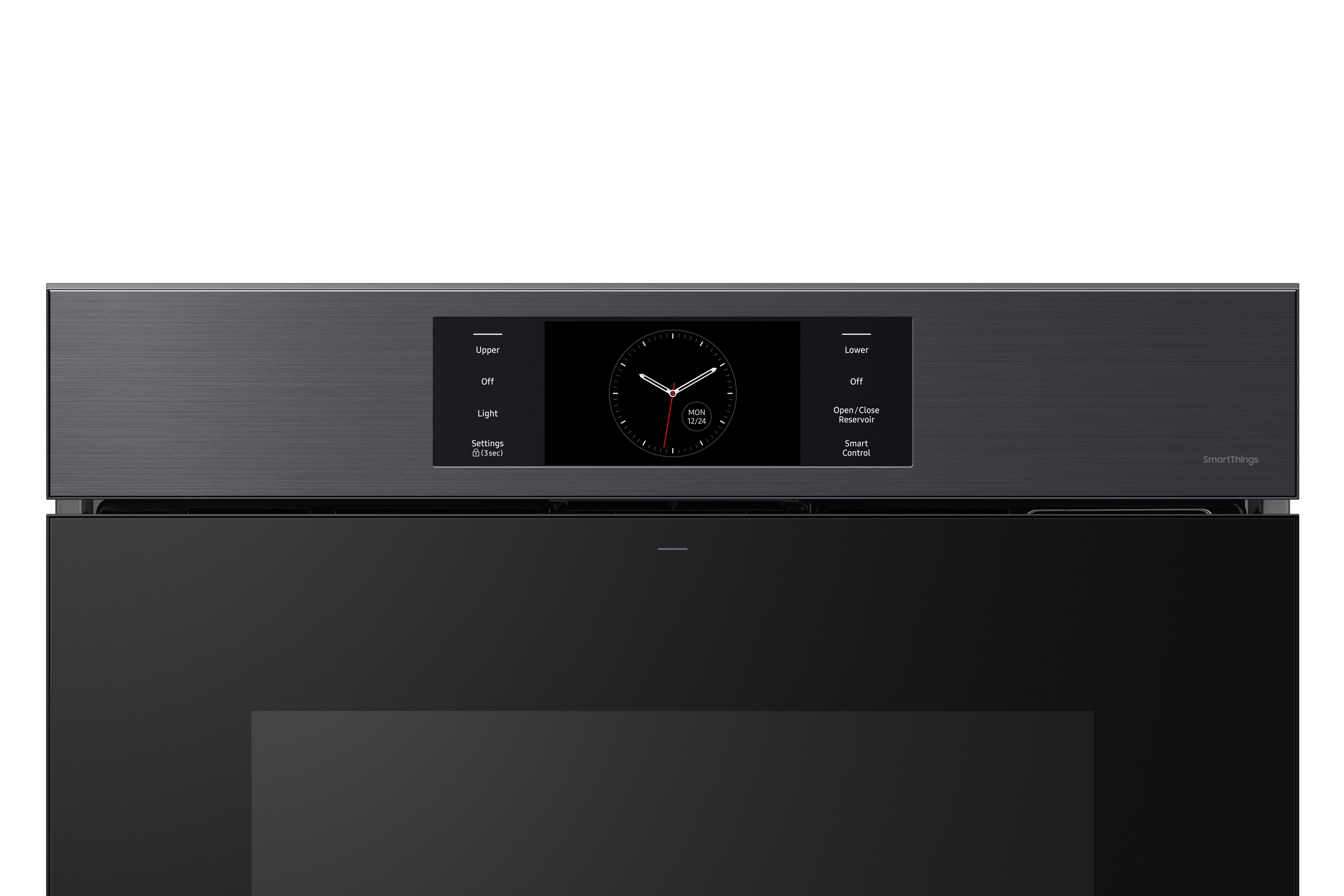 Samsung - 5.1 cu. ft Double Wall Oven in Black - NV51CG700DMTAA