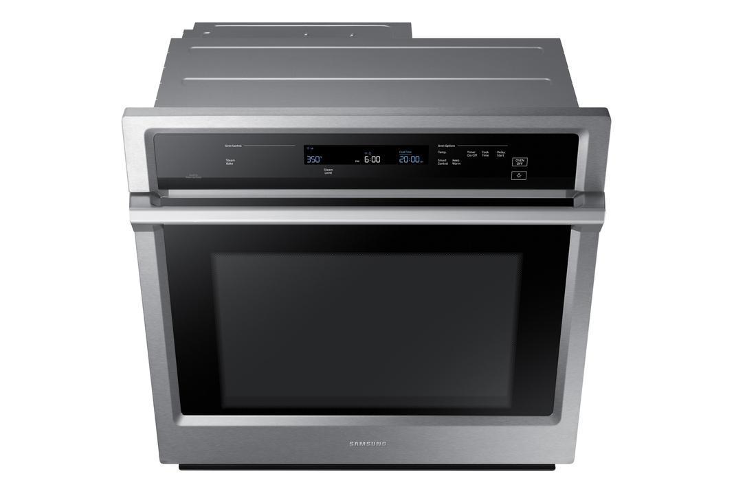 Samsung - 5.1 cu. ft Single Wall Oven in Stainless - NV51K6650SS
