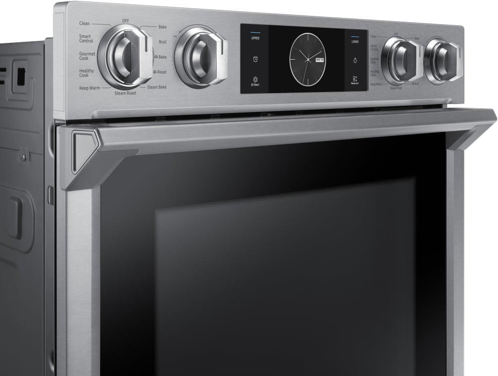 Samsung - 10.2 cu. ft Double Wall Oven in Stainless - NV51K7770DS