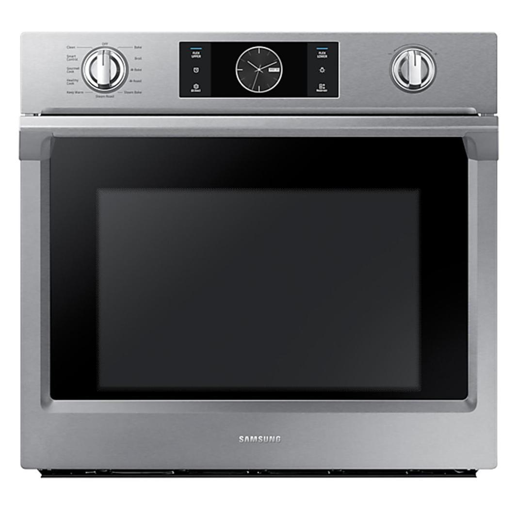 Samsung - 5.1 cu. ft Single Wall Oven in Stainless - NV51K7770SS