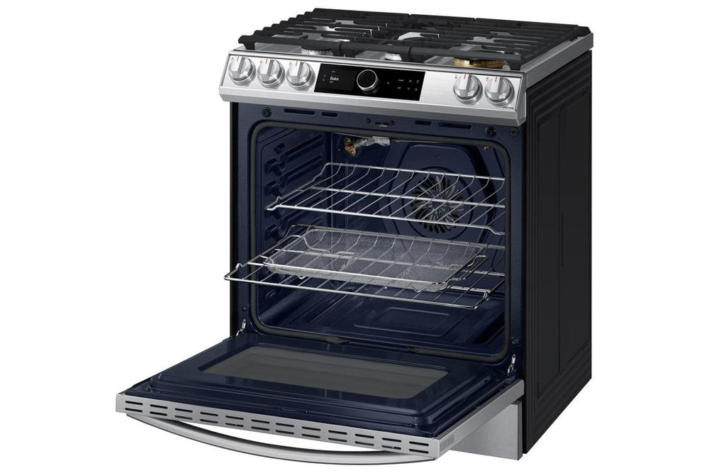 Samsung Bespoke 6 cu. ft Gas Range in Stainless NX60T8711SS