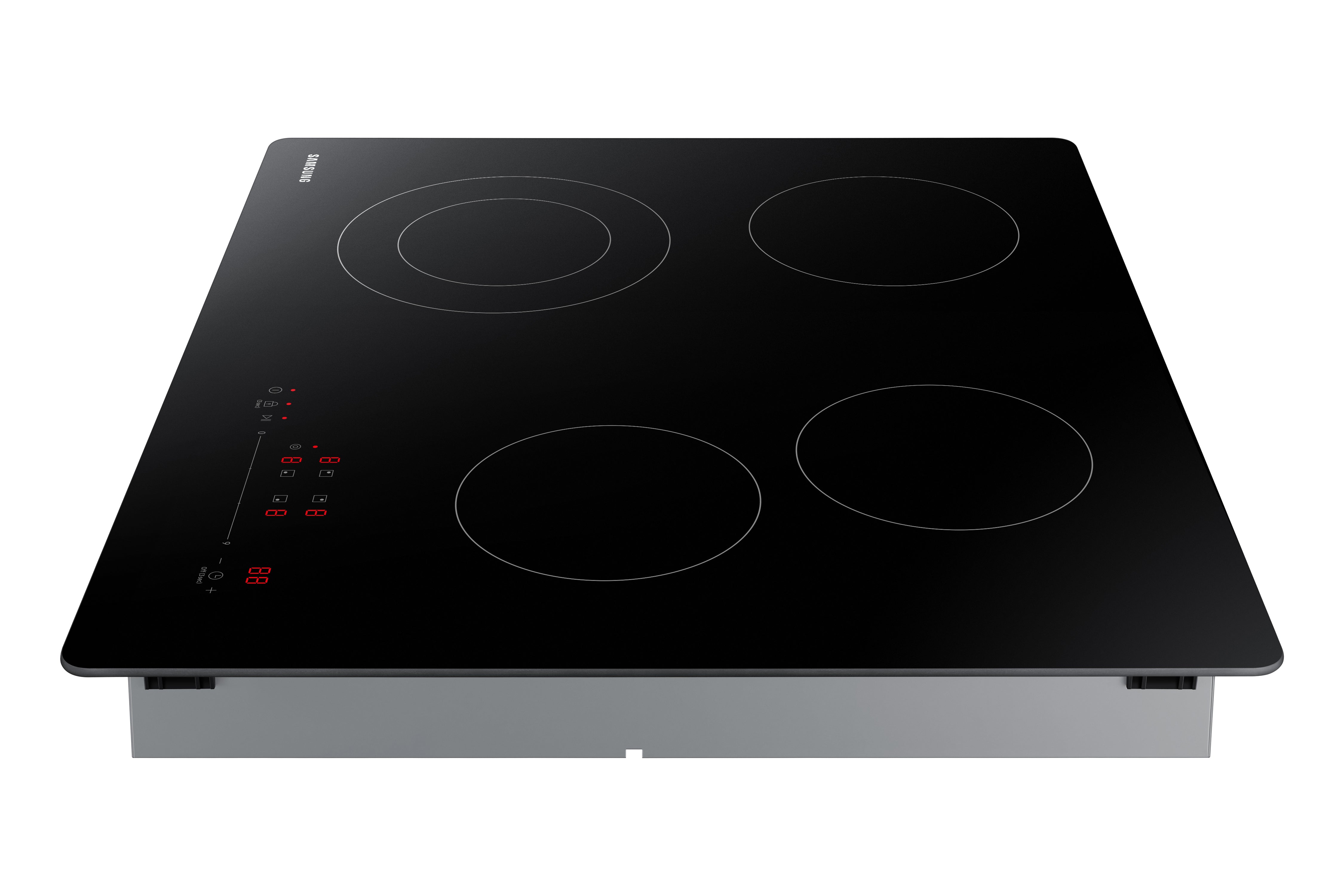 Samsung - 23.6 inch wide Electric Cooktop in Black - NZ24T4360RK