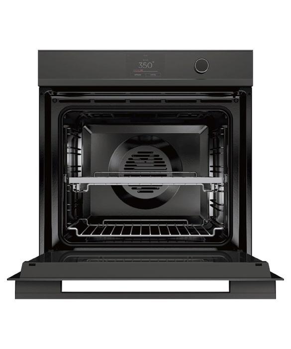 Fisher Paykel - 3 cu. ft Single Wall Wall Oven in Black - OB24SDPTDB1