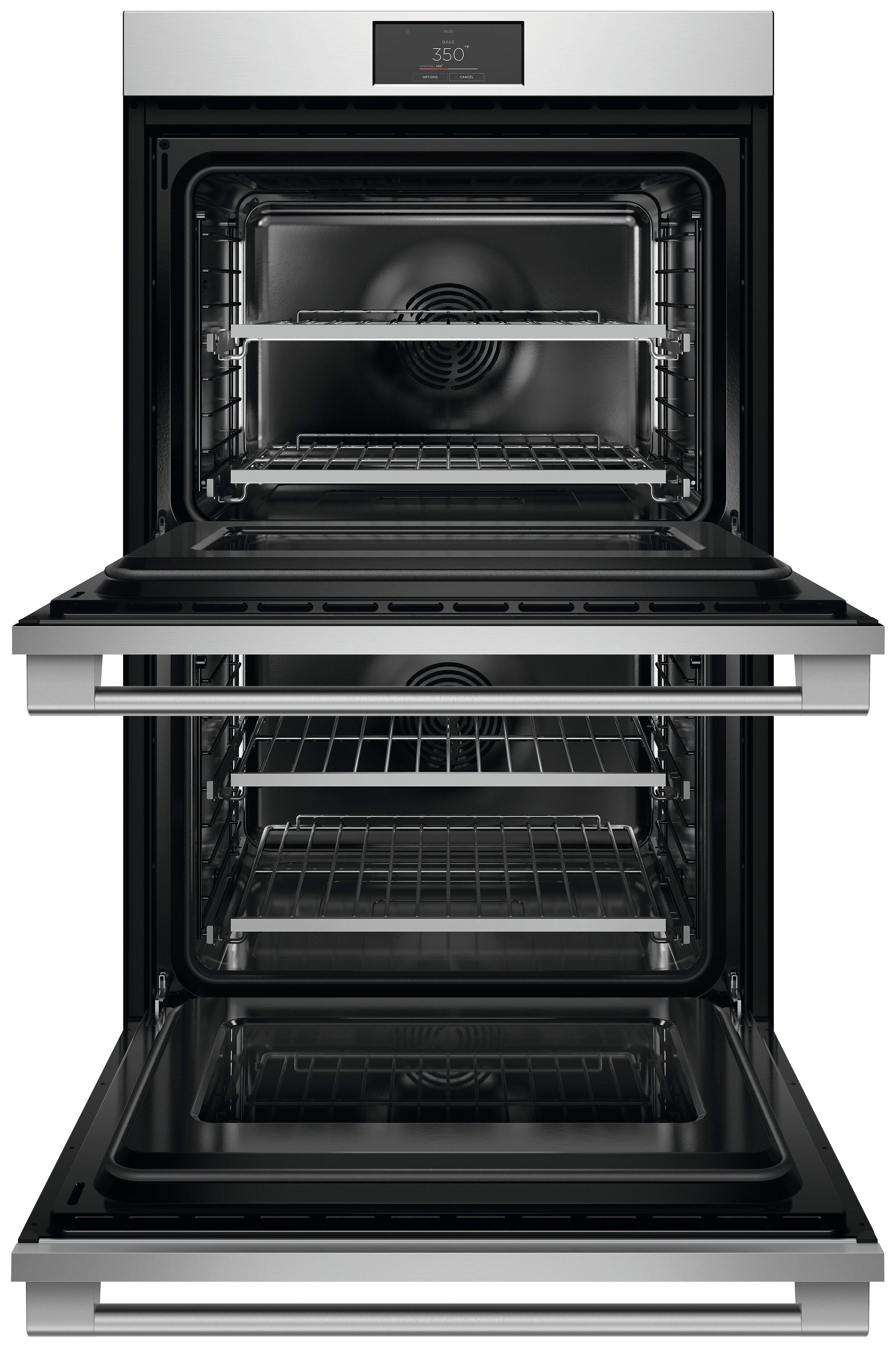 Fisher & Paykel - 8.2 cu. ft Double Wall Oven in Stainless - OB30DPPTX1
