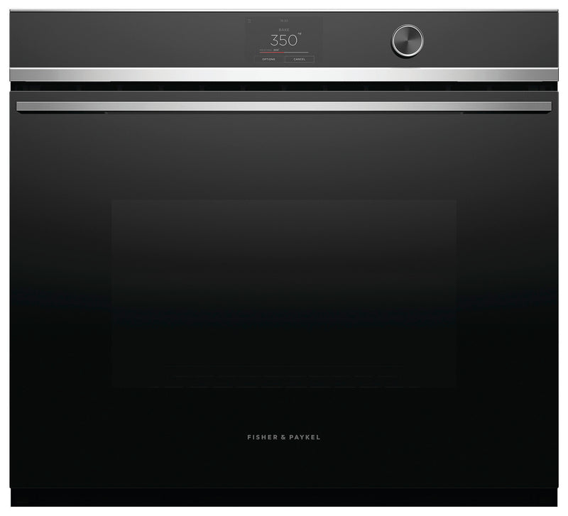 Fisher & Paykel - 4.1 cu. ft Single Wall Oven in Black - OB30SDPTDX2