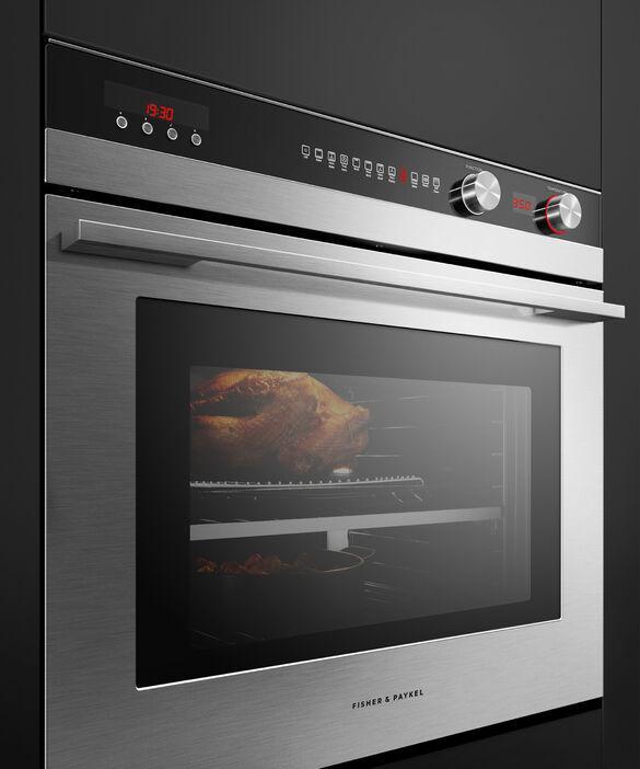 Fisher Paykel - 4.1 cu. ft Single Wall Wall Oven in Stainless - OB30STEPX3 N